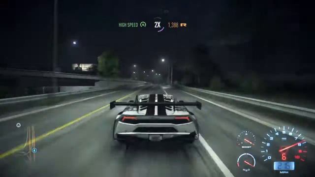 NFS 2015 Huracan Top Speed (241 MPH) смотреть онлайн