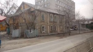 Томск. На трамвае по 2 маршруту. Вагон 71-619КТ № 331