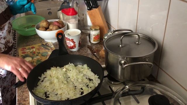 Соус с луком для картошки - Тунгес. Теперь картошечка только так! Готовим с Мариной Нецель. смотреть онлайн