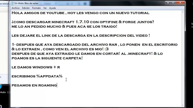 Descargar Minecraft 1.7.10 Con Optifine & forge ,Bien Explicado!! смотреть онлайн
