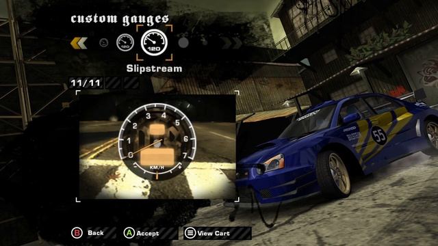 Need For Speed: Most Wanted. Subaru Impreza WRX STI Customization And Race.