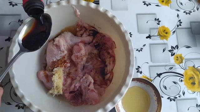 Курица в медово-соевом маринаде смотреть онлайн