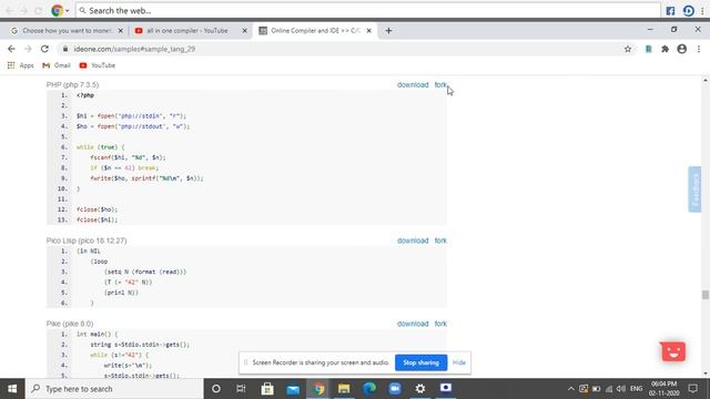 All in one compiler --IDEONE.COM--Exclusively for techies and engineering students смотреть онлайн