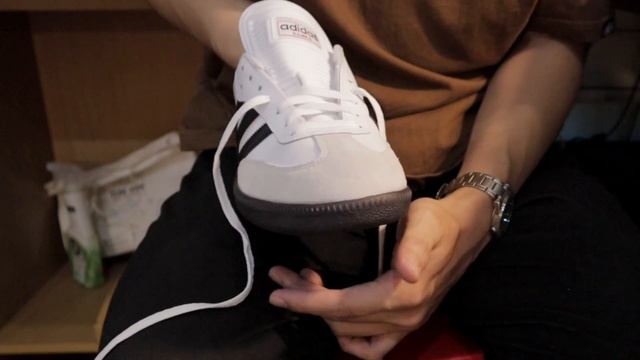 Adidas Samba Classic Lưỡi Gà Quá Dài? Thu Gọn Trong 3 Phút | Tip Trick смотреть онлайн