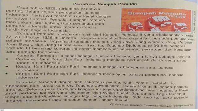 Pembelajaran B Indonesia Kelas 6 SD Menggali Informasi Penting Teks Narasi Sejarah смотреть онлайн
