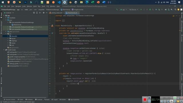 Firebase Cloud Storage | How to Upload Android Kotlin 2022 смотреть онлайн