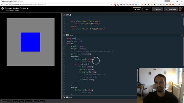 Describe Z-Index & The Stacking Context смотреть онлайн