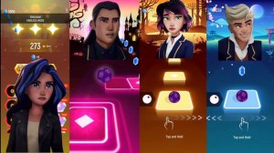 Supernatural Academy | Jessa Lebron vs Maximus | Mischa Jackson vs Braxton | Tiles Hop EDM Rush