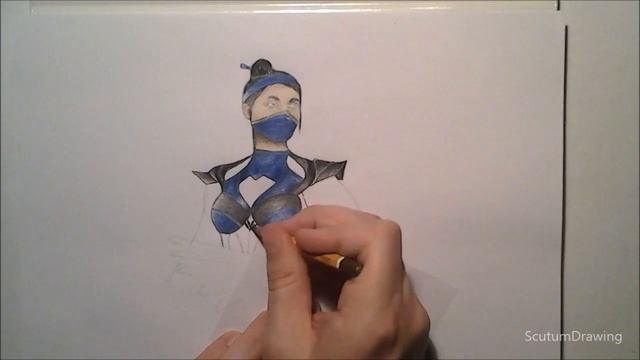 Kitana - Speed Drawing - How To Draw - Mortal Kombat 11 смотреть онлайн