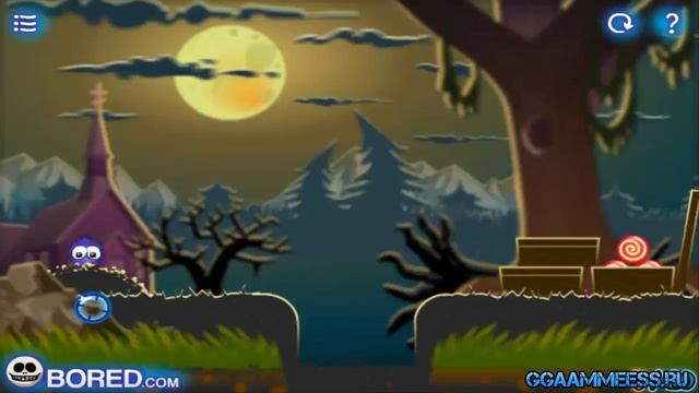 Онлайн игры Поймай конфету на Хэллоуин Catch The Candy Halloween смотреть онлайн