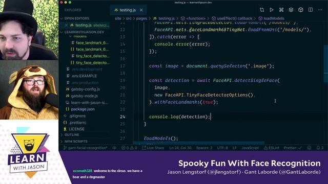 Fun with Machine Learning pt. 1 (with Gant Laborde) — Learn With Jason смотреть онлайн