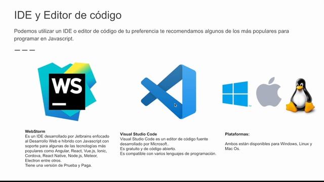 06 IDE y Editor de Código para Programar en React смотреть онлайн