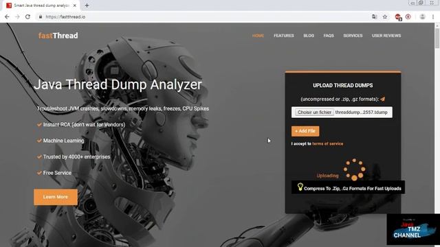 how to analyse thread dump java смотреть онлайн