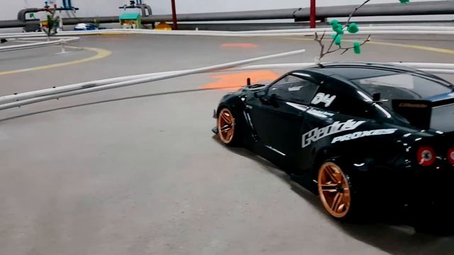 Rc drift на Nissan GTR r35 смотреть онлайн