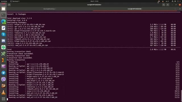 Как настроить Apache HTTP с сертификатом SSL | Virtuozzo Linux 8 Beta смотреть онлайн