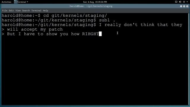 Submitting a patch in Linux Kernel смотреть онлайн