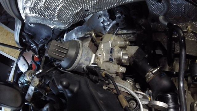 How to remove the turbine Audi Q3/Как снять турбину Audi Q3 смотреть онлайн