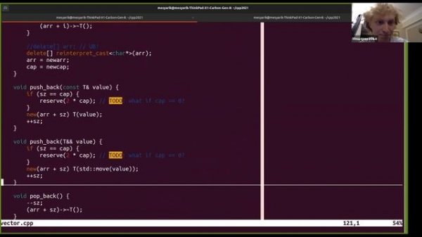C++ 6. Rvalue references. Universal references