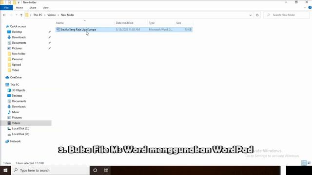 Cara Mengatasi File Ms Word Corrupt atau Rusak смотреть онлайн