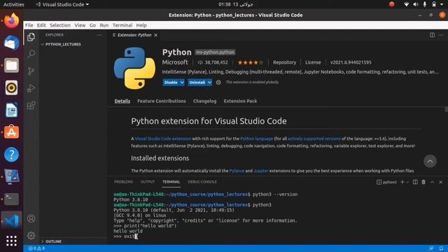 Python Syntax | Lecture-2 | In English | Python Course Zero to Hero смотреть онлайн
