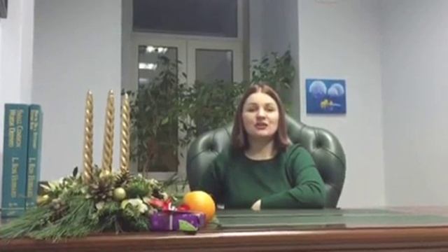 Поздравление с Наступающим Новым Годом от владельца Школы английского языка FLASH Татьяны Тасиц! смотреть онлайн