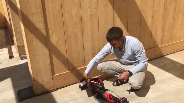 Необычный #Фахверк в стиле #Барн с вертикальным заполнением клееным брусом! Казань, часть 2. смотреть онлайн