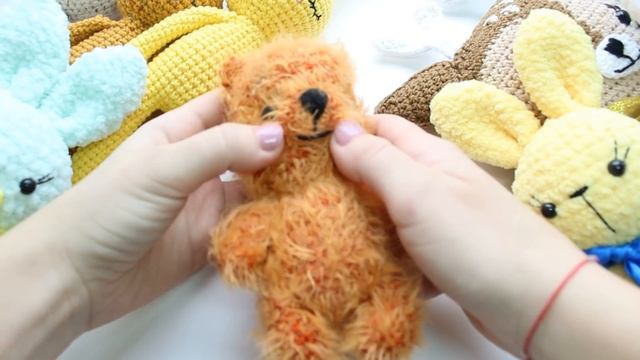 Мои вязаные игрушки, которые остались после ярмарки смотреть онлайн