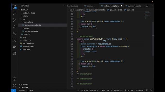 REST API in 30 minutes | Node.js, TypeScript, Prisma, Express смотреть онлайн