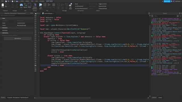 How To Make A Transformation ROBLOX STUDIO (pt 1) смотреть онлайн