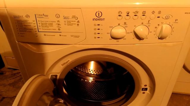 Стиральная машина Индезит Indesit wil103 смотреть онлайн