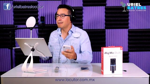 Micrófono Para Grabar Voz Irig Mic Studio смотреть онлайн