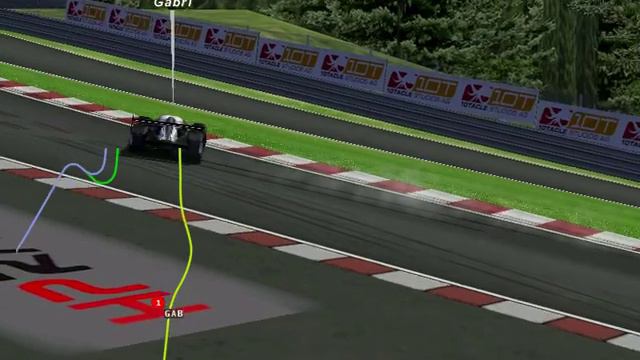 [rFactor] Peugeot 908 HDi big crash in Eau Rouge-Raidillon at Spa-Francorchamps смотреть онлайн