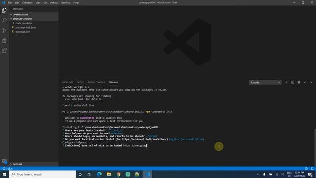2 CodeceptJS with WDIO || step by step || From scratch || Beginner || Tutorial смотреть онлайн