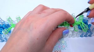 ЁЛОЧКА ФРЕСКА из резинок на станке. ФРЕСКА из резинок | Christmas tree rainbow loom