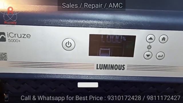 Luminous ICruze 5000+ 48V Inverter UPS - Details Working Testing #luminousinverter #Icruze #luminou смотреть онлайн