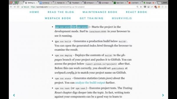 Code the Dream - React Class - Linking to GitHub