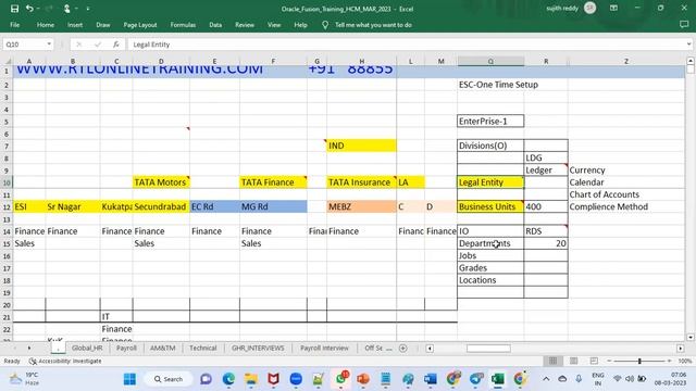 Oracle Fusion Cloud HCM Latest version Demo-3 | R13-23A | Enterprise Structure configuration | ESC смотреть онлайн