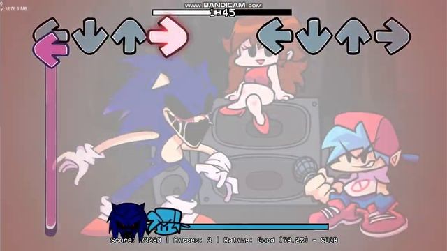 FNF You Can't Run Encore But Old Sonic.EXE V5 смотреть онлайн