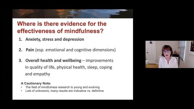 Webinar: Mindfulness-Based Stress Reduction Program: History, Evolution and Possible Benefits смотреть онлайн