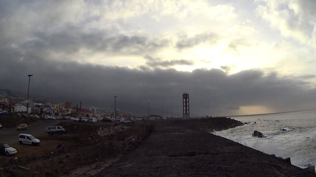 Канары: Прогулка по набережной Пуэрто-де-ля-круз смотреть онлайн