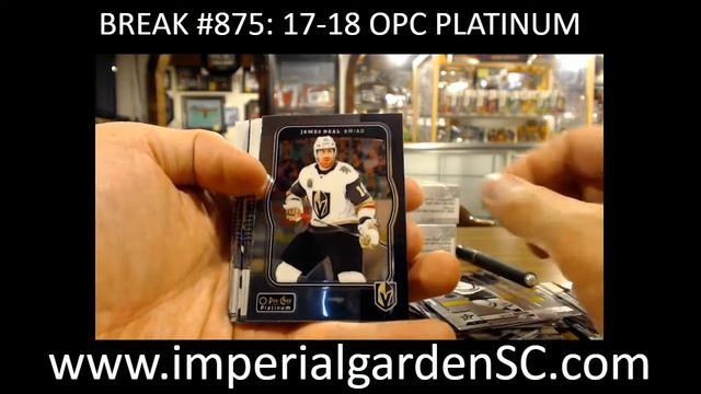 CASE BREAK #875 : MAIN: 10 BOX CASE BREAK 17-18 O-PEE-CHEE PLATINUM HOBBY HOCKEY NHL смотреть онлайн