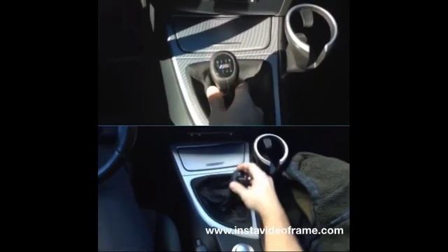 BMW 135I E82 N54 короткоходная кулиса (вверх до, низ после) смотреть онлайн