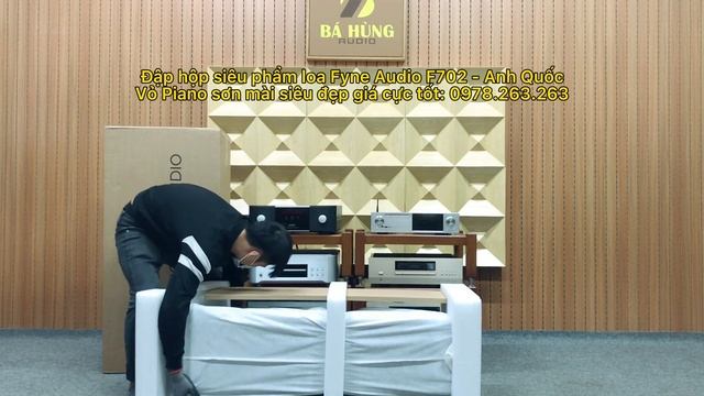Đập hộp siêu phẩm loa Fyne Audio F702 -Anh Quốc đỉnh cao loa đồng trục giá cực tốt tại Bá Hùng Audi смотреть онлайн