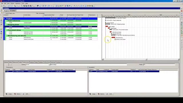 How to add relationships in Primavera P6 смотреть онлайн