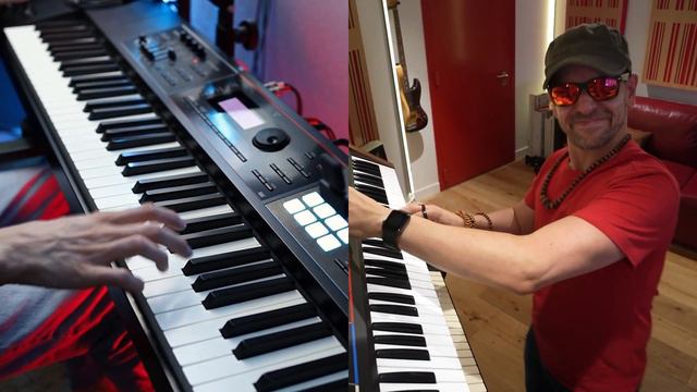 JAM with DOCTOR MIX | Roland Juno DS смотреть онлайн