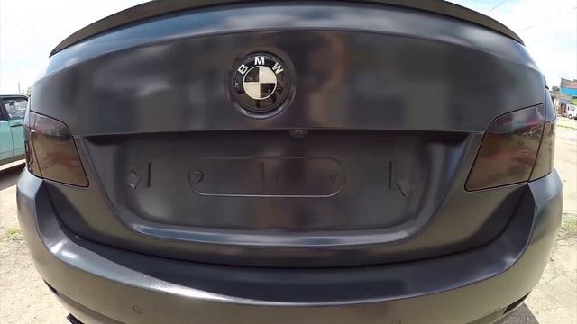 Покраска BMW в темно-серый & матовый лак | Студия "Plasti & Do" | Краснодар | www.plasti-do.ru смотреть онлайн