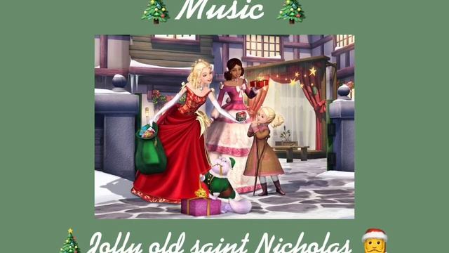 [Music] Jolly old Saint Nicholas ?-Barbie in a Christmas Carol ?? смотреть онлайн