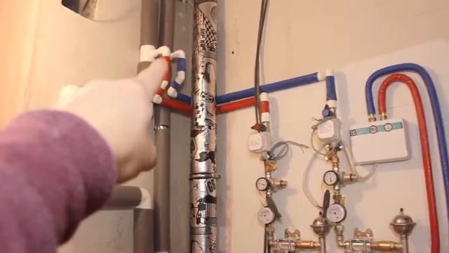 Сантехника в квартире. Использовали сшитый полиэтилен TECE! смотреть онлайн