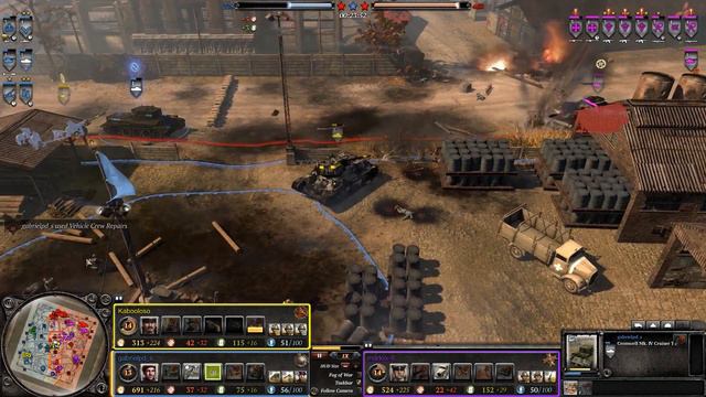 Company of Heroes 2 Online Replays #197 - Long Term Strategy VS Short Term Strategy смотреть онлайн