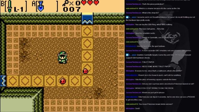 Legend of Zelda Oracle of Ages Stream 1 смотреть онлайн